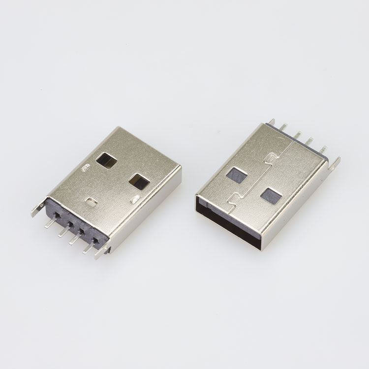 USB 180度贴片公座